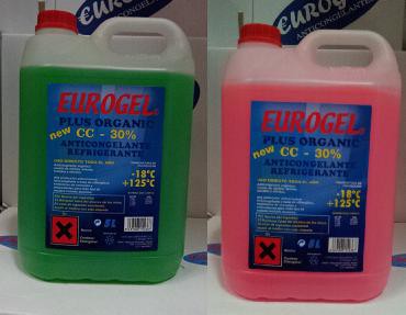 ANTICONGELANTE REFRIGERANTE EUROGEL PLUS ORGANIC CC-30%